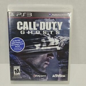 Call of Duty Ghosts PlayStation 3 PS3 Blu Ray‎ Video Game Complete